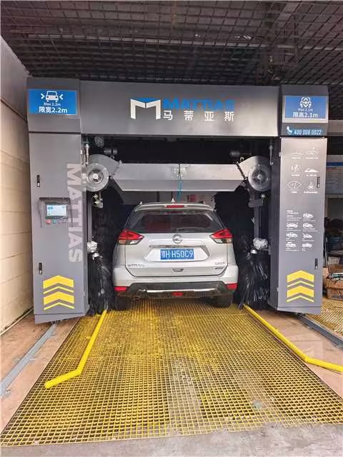 沉穩(wěn)的“工作態(tài)度”、出眾的“潔凈效率”！湖北省瑞豐汽車維修中心LM530龍門往復(fù)式全自動(dòng)洗車機(jī)安裝完成